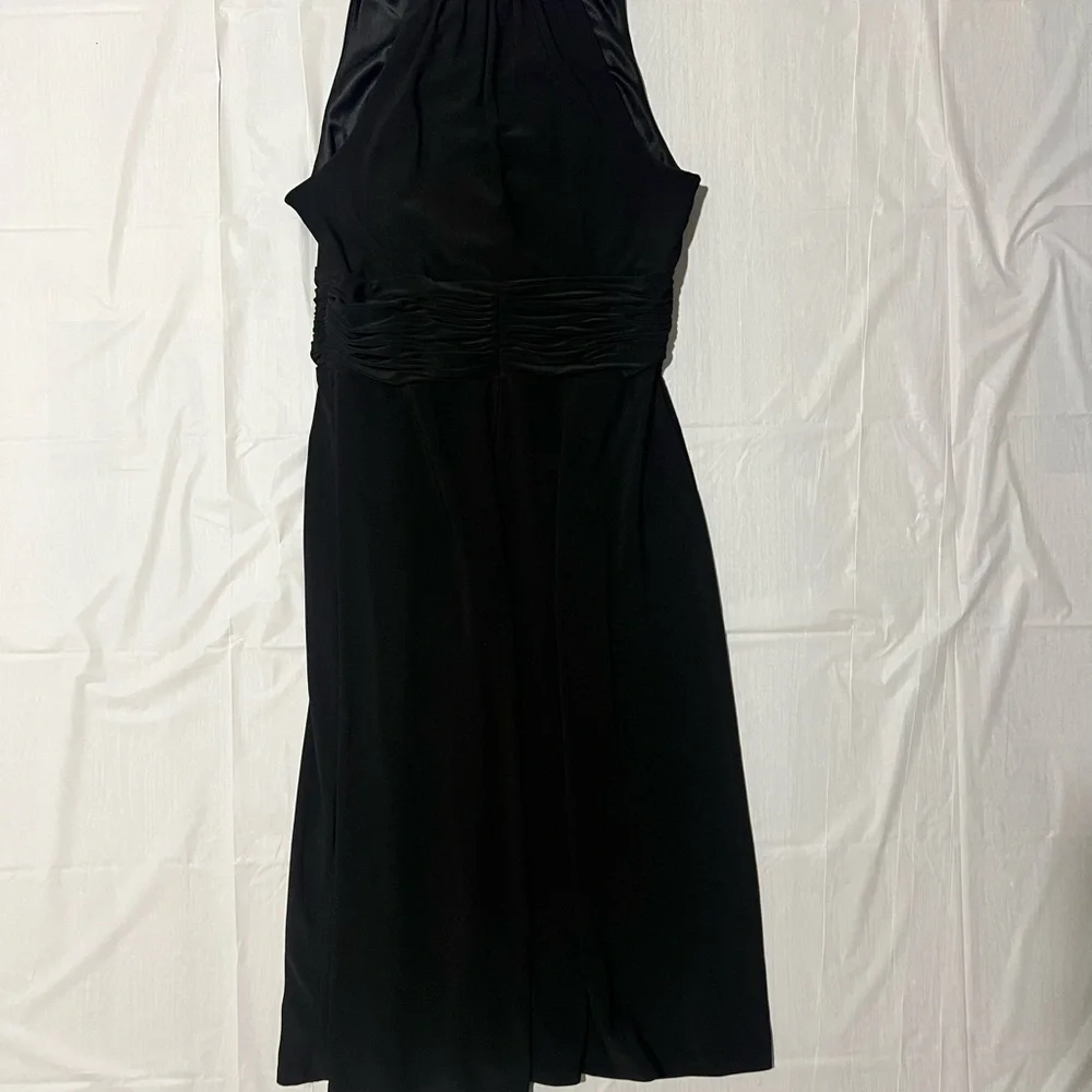 Evan Picone Black Backless Dress - Picture 3 of 5